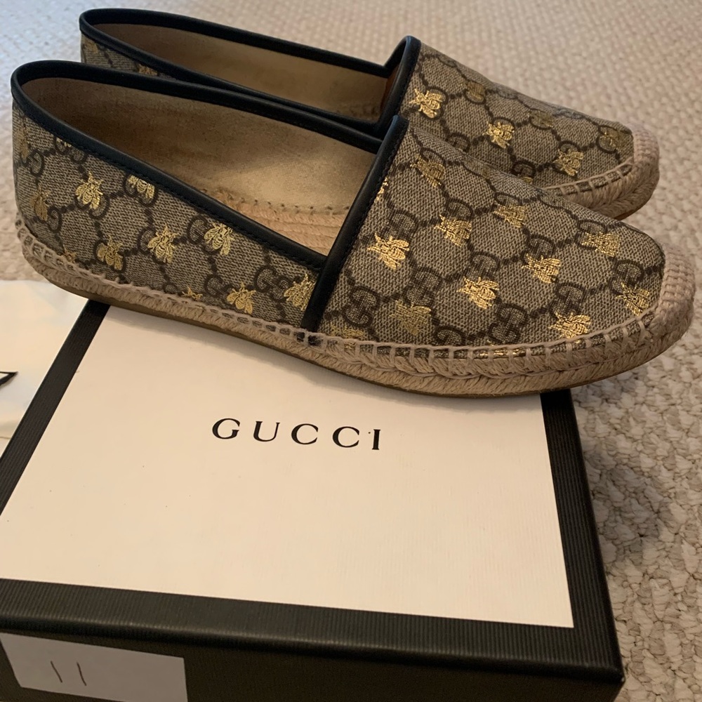 LAST WEEK:🔥🔥GG GUCCI BEE ESPADRILLES!